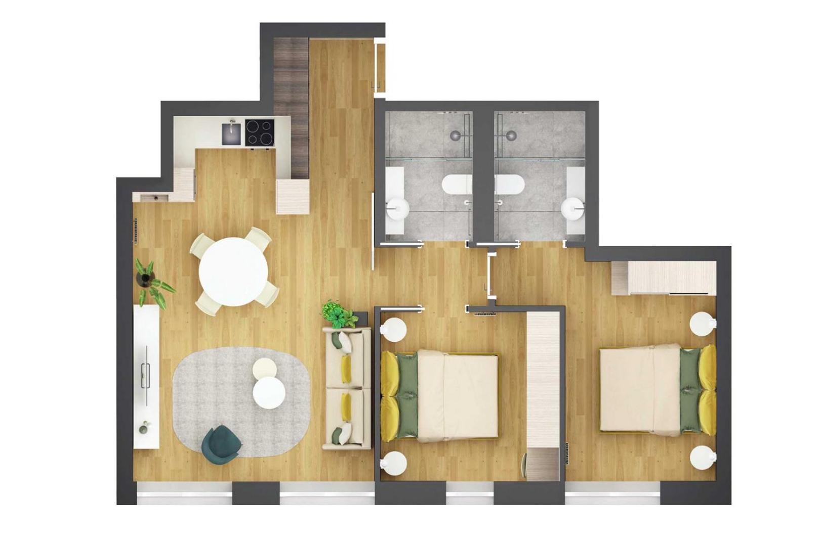 The Central City - Luxury Serviced Residence Luxembourg Bagian luar foto